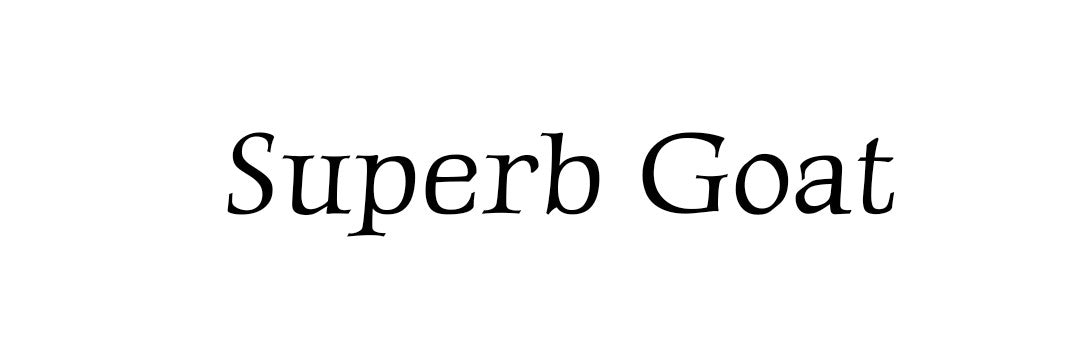 Superb Goat 